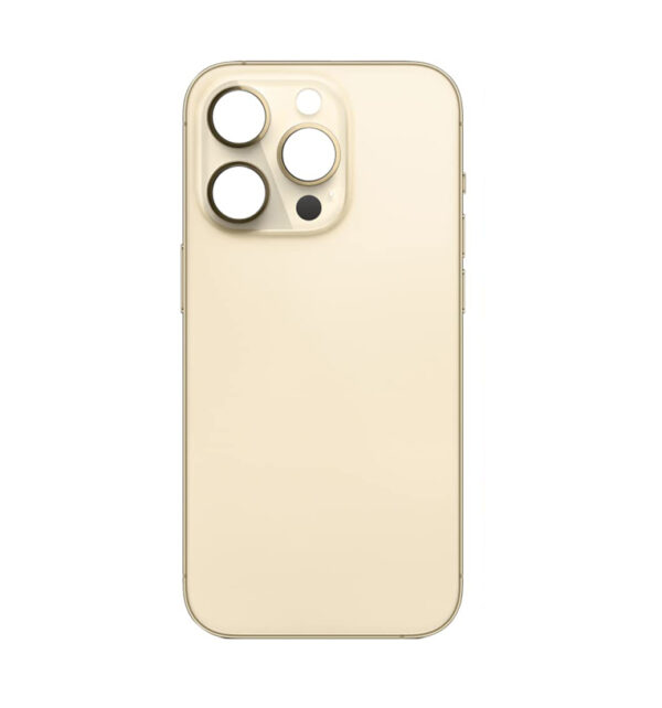 Tapa Trasera Iphone 14 Pro Dorado (oro)