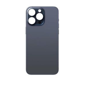 Tapa Trasera Iphone 15 Pro Titanio Negro