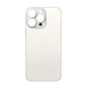 Tapa Trasera Iphone 15 Pro Titanio Blanco