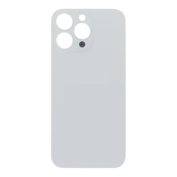 Tapa trasera Iphone 16 Pro Max Titanio Blanco