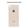 Tapa Trasera iPhone 8G Dorado