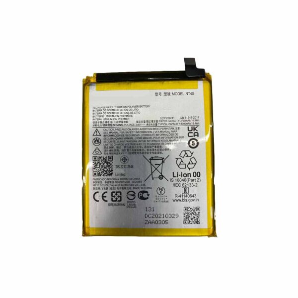 Bateria Motorola E20 AAA NT40