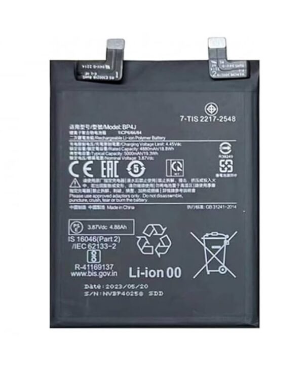 Bateria Redmi Note 12 PRO Plus Original BP4J