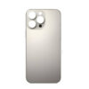 Tapa trasera Iphone 16 Pro Max Titanio Natural