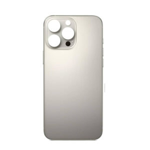 Tapa trasera Iphone 16 Pro Max Titanio Natural