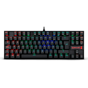 Teclado Redragon KUMARA NEGRO RGB cableado