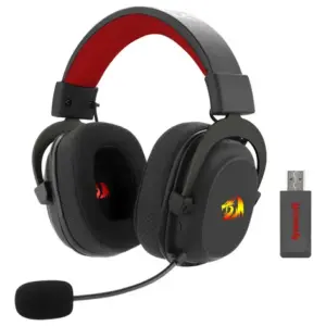 Auriculares Redragon ZEUS X Negros inalambrico