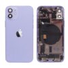 Carcasa Completa iPhone 12 Purpura  con flex varios