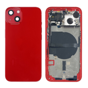 Carcasa Completa iPhone 13 Rojo  con flex varios
