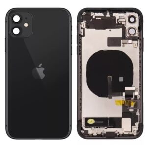 Carcasa Completa iPhone 11 Negro  con flex varios