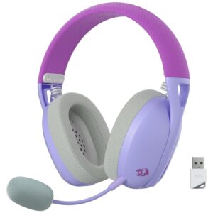 Auricular Redragon IRE PRO Violeta inalambrico