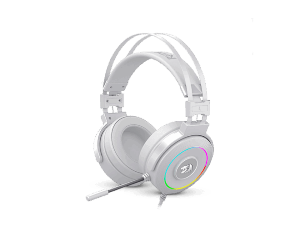 Auriculares Redragon LAMIA BLANCOS RGB Cableado