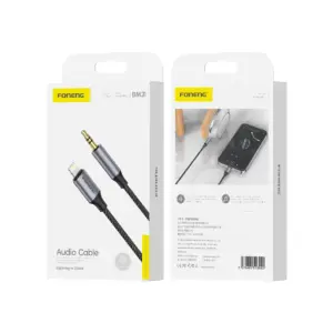 Cable FONENG BM31 lightning a 3.5 de 1mtr