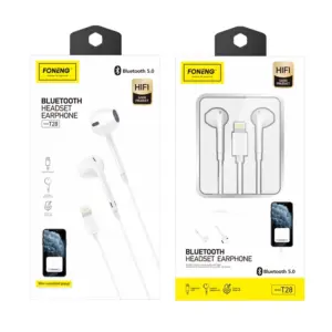 Auriculares FONENG T28 Lightning iPhone