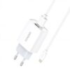 KIT Cargador FONENG K300 Con cable Lightning Carga rapida 3A