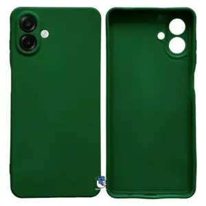 Funda Silicona Samsung A07 Verde Oscuro