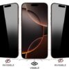Vidrio Templado PRIVACIDAD para iPhone 12/12 Pro (unidad)