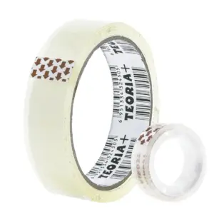Rollo Cinta Adhesiva transparente 25x50.