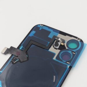 Tapa trasera con componentes marco + Lens Iphone 16 Azul Ultramarino