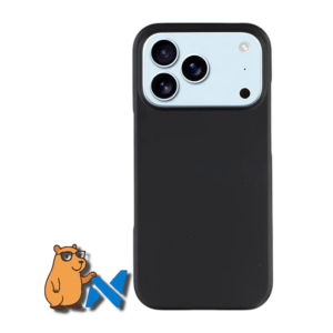 Funda Silicona iPhone 17 Pro Max Negro